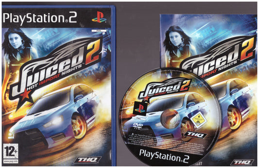 Juiced 2: Hot Import Nights - Sony Playstation 2/PS2 - THQ - SLES 54834