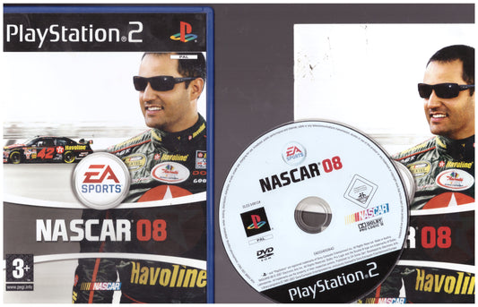 Nascar 08 - Sony Playstation 2/PS2 - EA Sports - SLES 54813