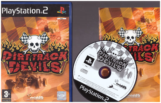 Dirt Track Devils - Sony Playstation 2/PS2 - Midas Interactive Entertainment - SLES 51621