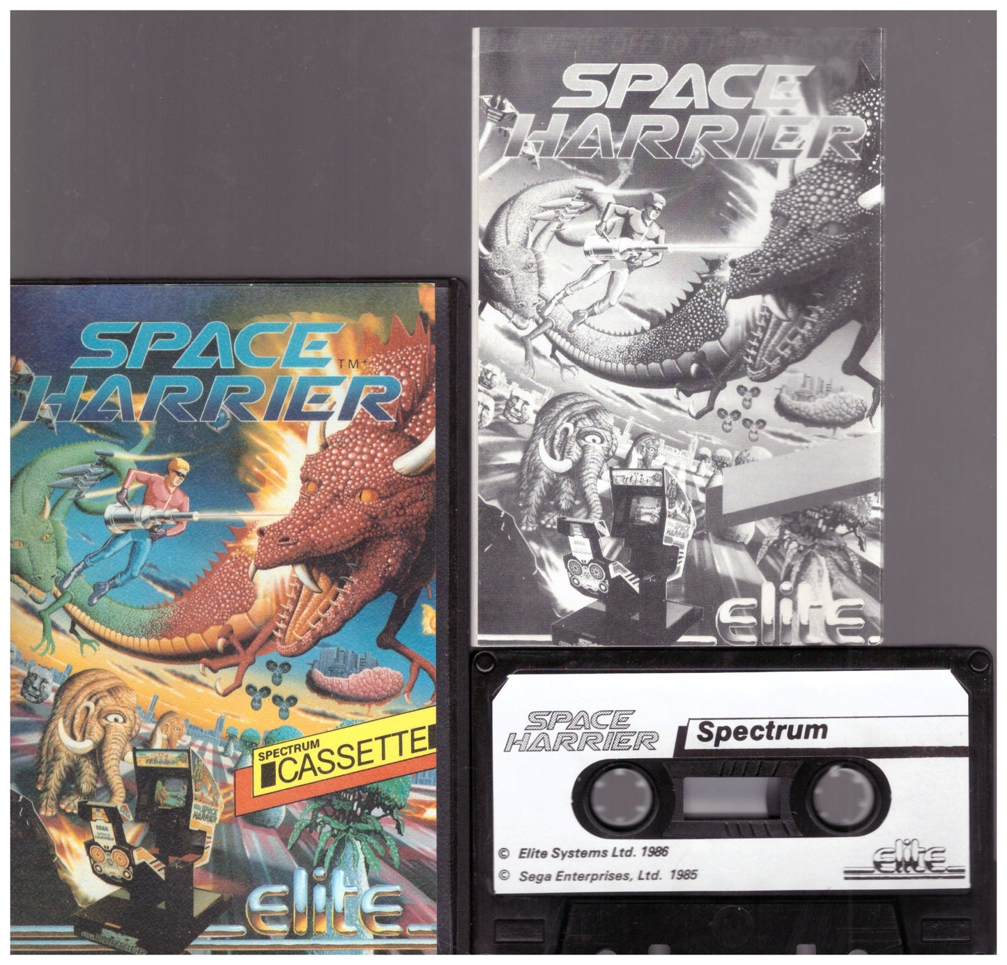 Space Harrier - ZX Spectrum - Elite