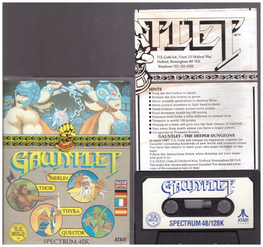 Gauntlet - ZX Spectrum - U.S. Gold