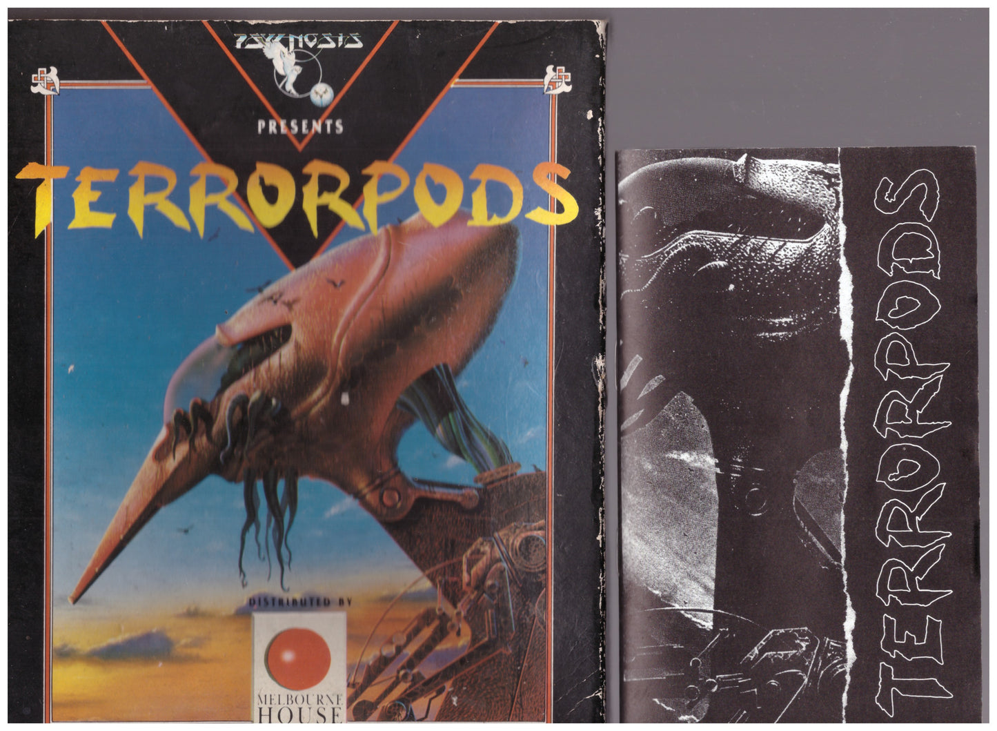 Terrorpods - Commodore 64 - Psygnosis