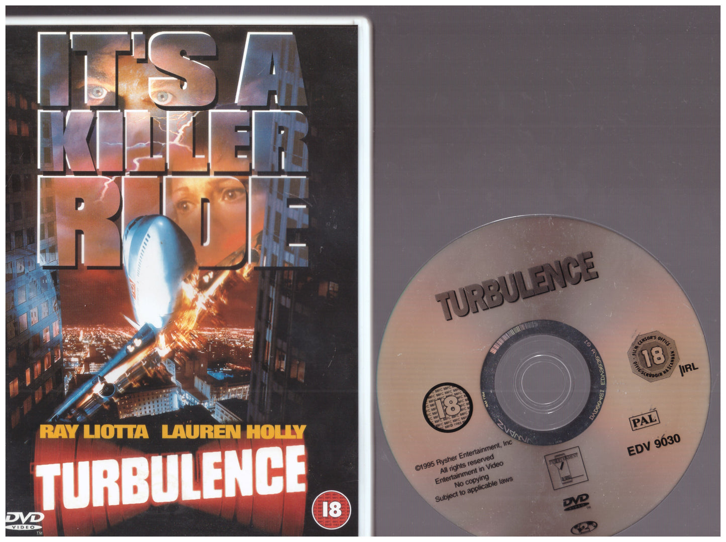 Turbulence DVD - Entertainment In Video - EDV 9030