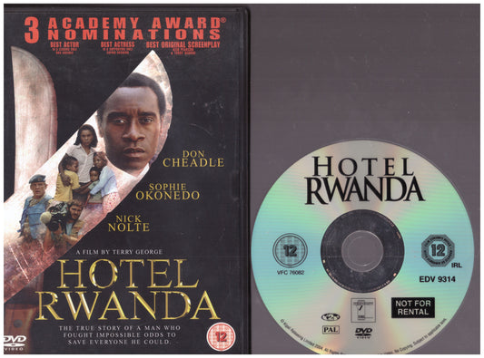 Hotel Rwanda DVD - Entertainment In Video - EDV 9314