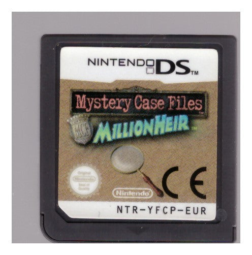 Mystery Case Files: MillionHeir - Nintendo DS - Big Fish Games - NTR-YFCP-EUR