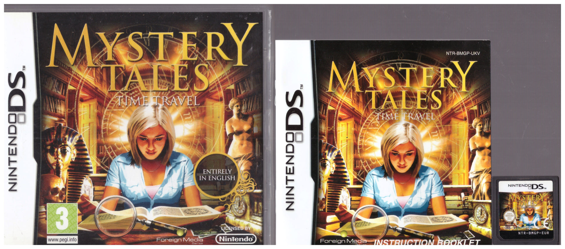 Mystery Tales: Time Travel - Nintendo DS - Foreign Media Games - NTR-BMGP-UKV