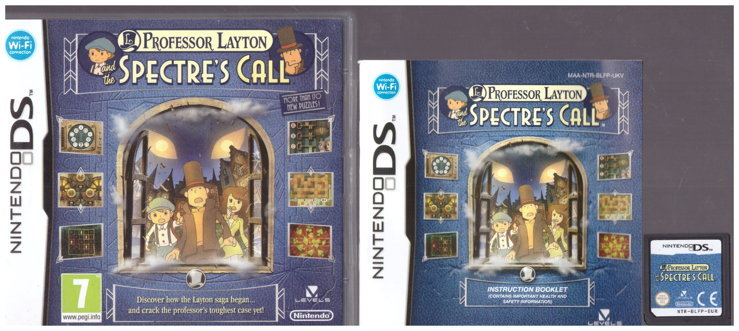 Professor Layton And The Spectre's Call - Nintendo DS - Nintendo - TSA-NTR-BLFP-UKV