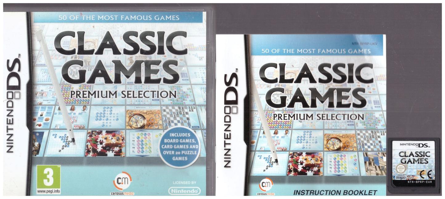 Classic Games: Premium Selection - Nintendo DS - Cerasus.Media - NTR-BPRP-UKV