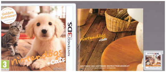 Nintendogs + Cats: Golden Retriever & New Friends - Nintendo 3DS - Nintendo - TSA-CTR-ADAP-UKV