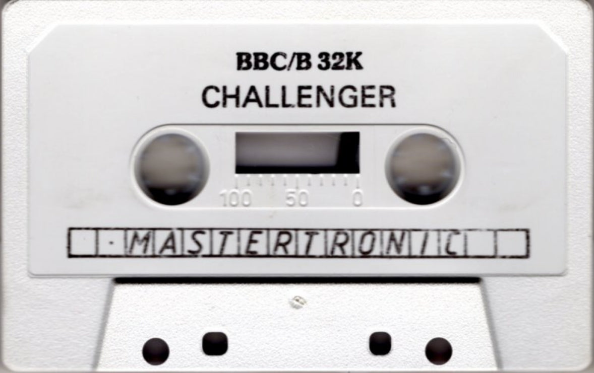 Challenger BBC Micro, retro BBC Micro game Challenger, Challenger tape only, vintage BBC Micro action game, Challenger by Mastertronic