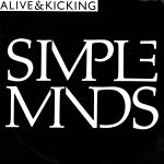 7" 45RPM Alive & Kicking/Instrumental by Simple Minds from Virgin Records