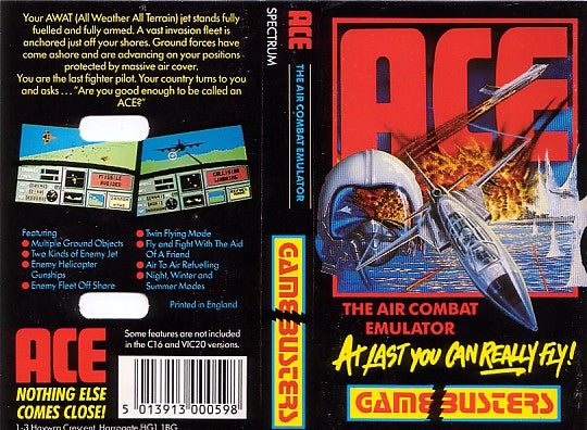 ACE for ZX Spectrum from Gamebusters