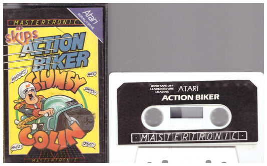 Action Biker for Atari 8-Bit Computers from Mastertronic (IC 0087)