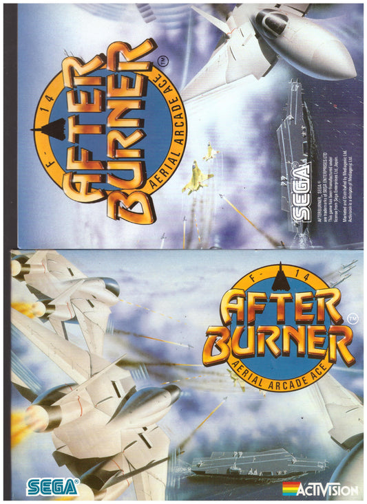 Afterburner for Commodore Amiga from Activision