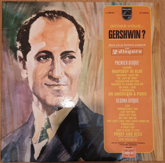 Aimez-Vous... Gershwin? Vinyl Record by Philips – Collection of George Gershwin’s classical and jazz masterpieces.