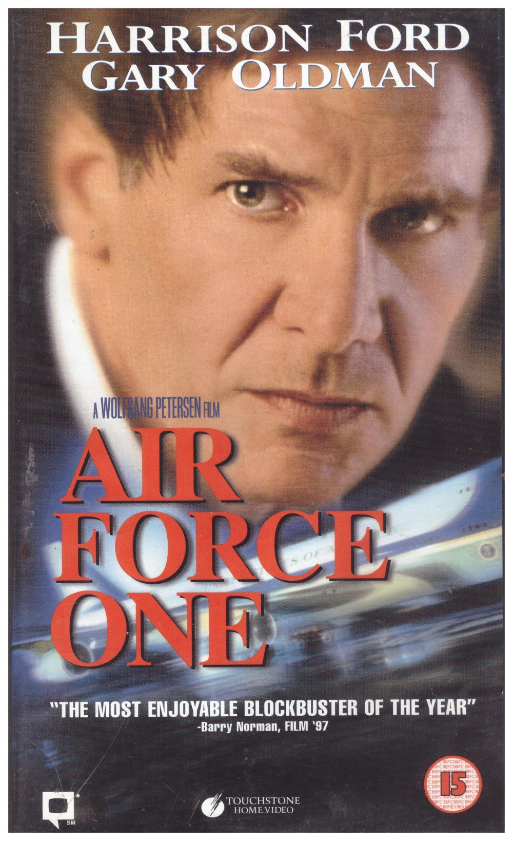 Air Force One VHS from Touchstone Home Video (D610248)