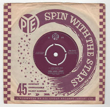 7" 45RPM A Little Bitty Tear/I Missed Me by Miki And Griff from PYE