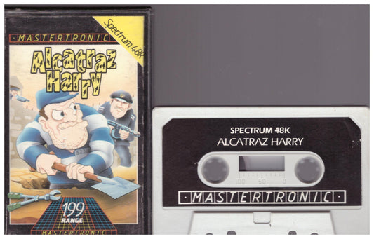 Alcatraz Harry for ZX Spectrum from Mastertronic (IS 0037)