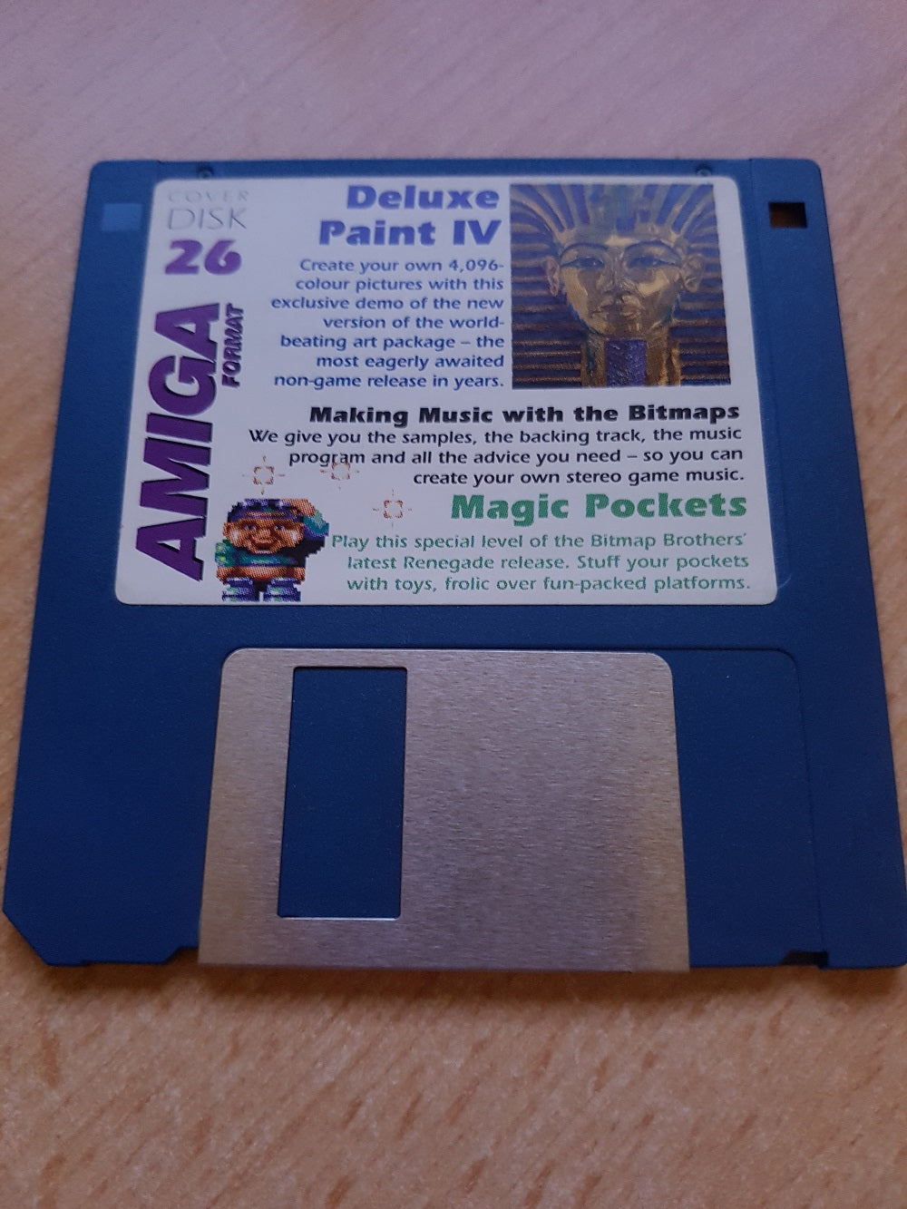 Amiga Format Issue 26 September 1991 Coverdisk for Commodore Amiga