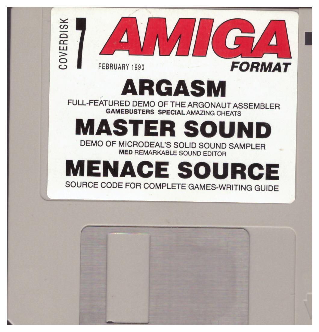 Amiga Format No.7 February 1990 Coverdisk