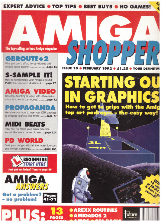 Amiga Shopper Issue 10 February 1992 Magazine