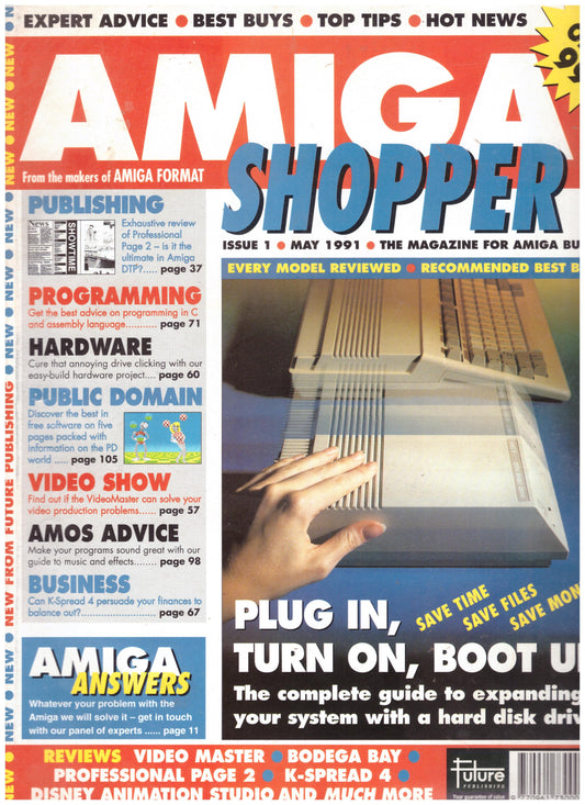 Amiga Shopper Issue 1 May 1991 Magazine