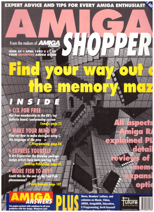 Amiga Shopper Issue 24 April 1993 Magazine