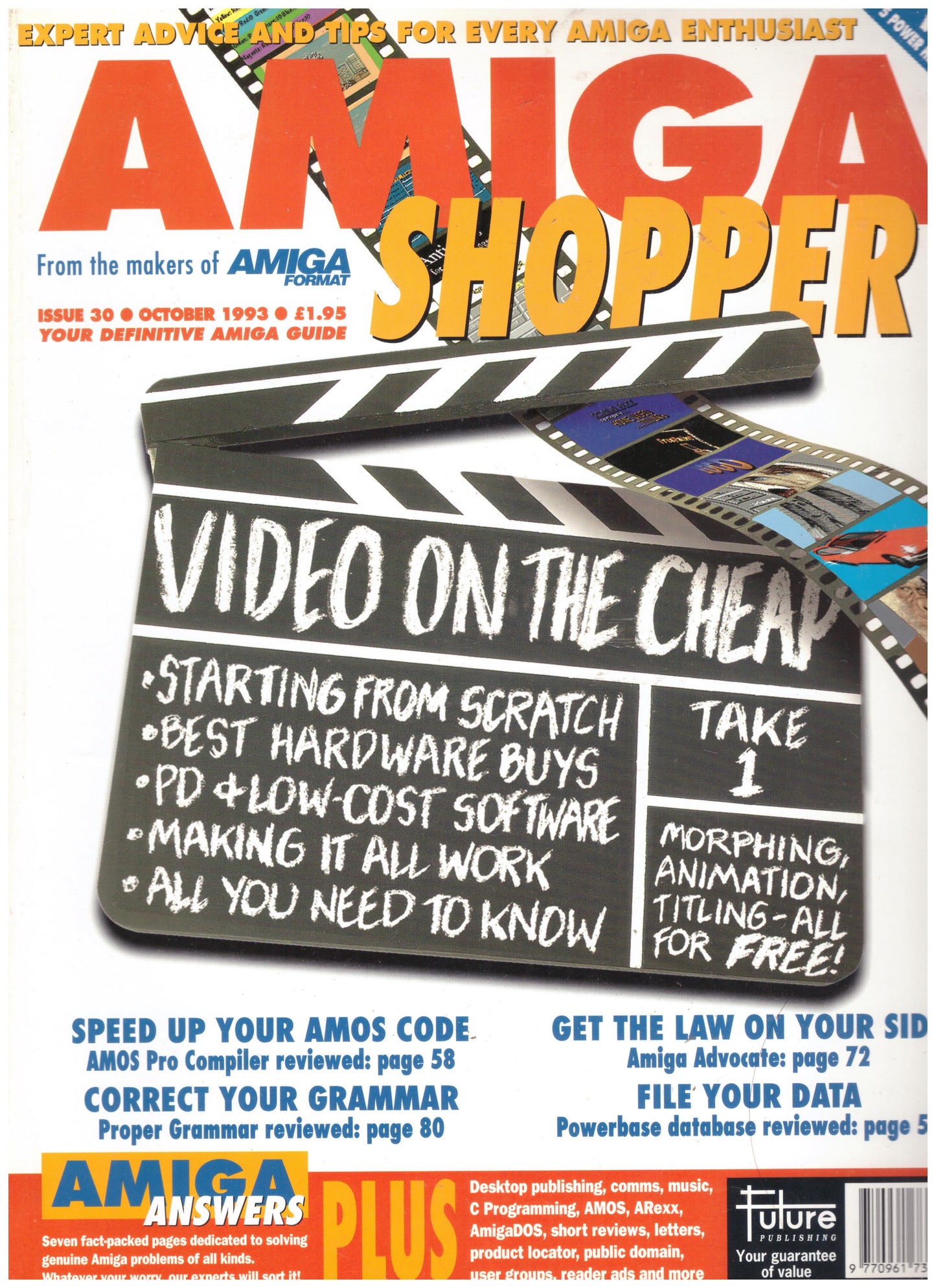 Amiga Shopper Issue 30 October 1993 Magazine