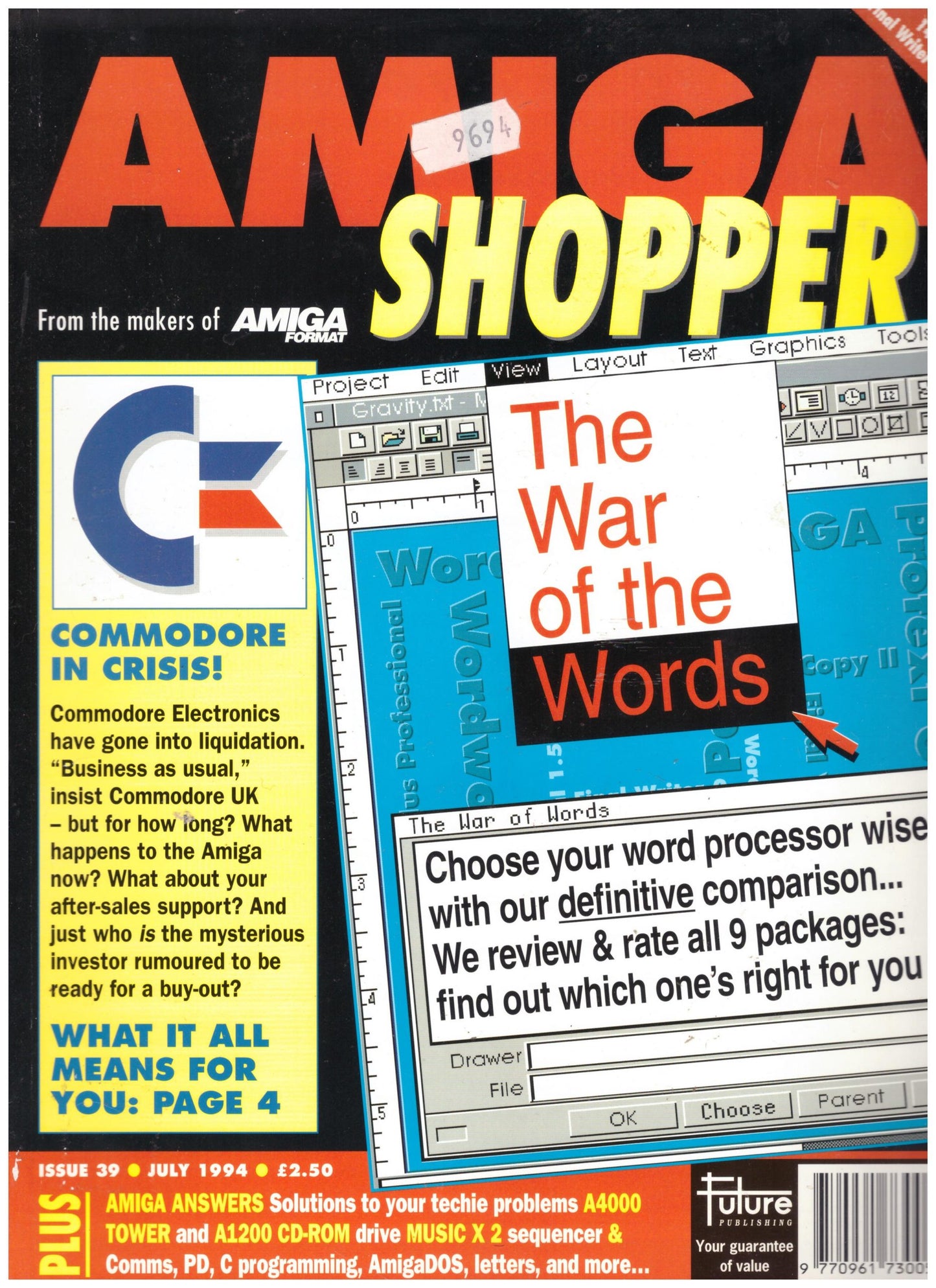 Amiga Shopper Issue 39 July 1994 Magazine