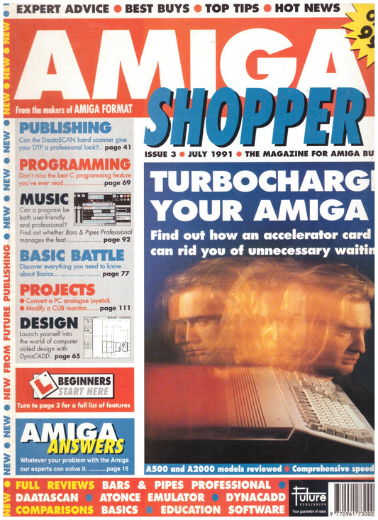 Amiga Shopper Issue 3 July 1991 Magazine