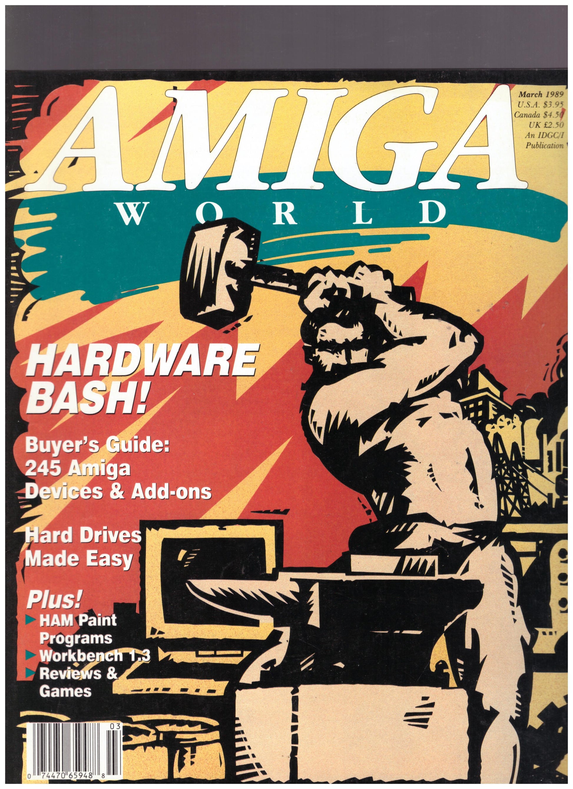 Amiga World Vol 5 Num 3 Mar 1989 Magazine