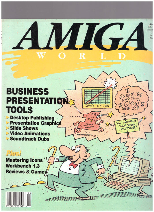 Amiga World Vol 5 Num 4 Apr 1989 Magazine