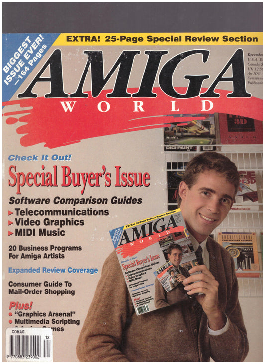 Amiga World Vol 6 Num 12 Dec 1990 Magazine