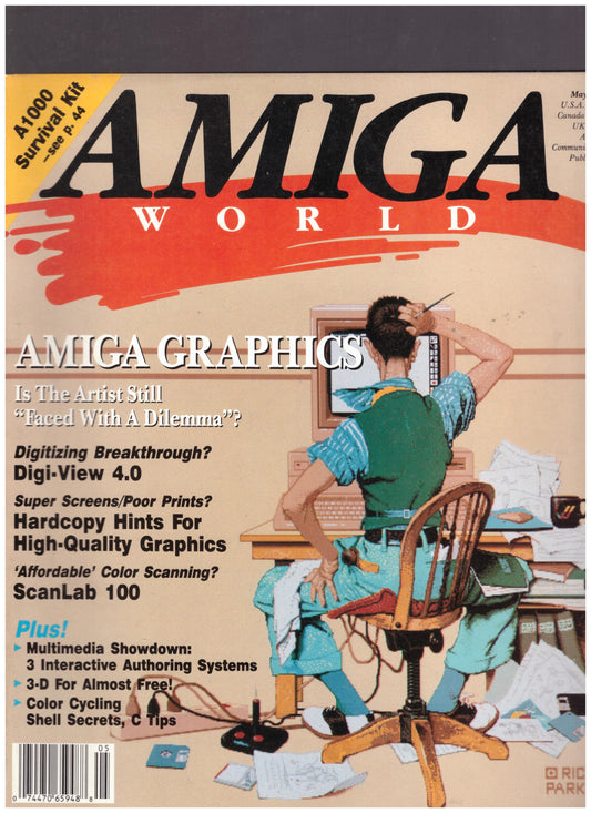 Amiga World Vol 6 Num 5 May 1990 Magazine