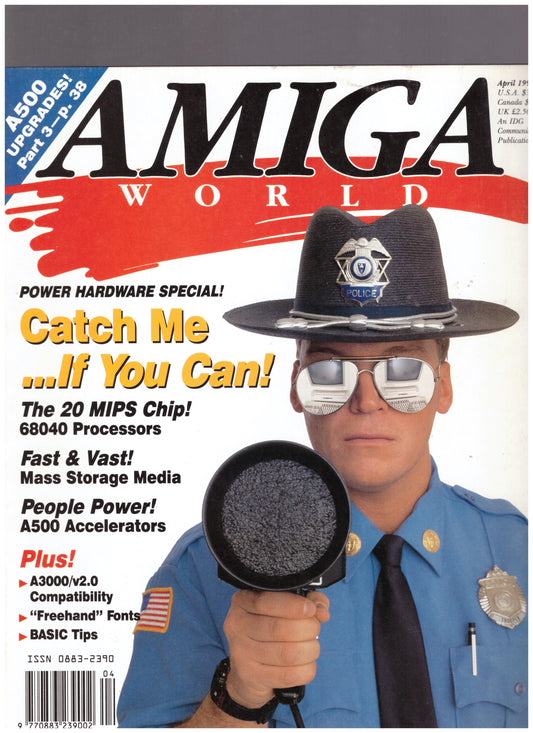 Amiga World Vol 7 Num 4 Apr 1991 Magazine