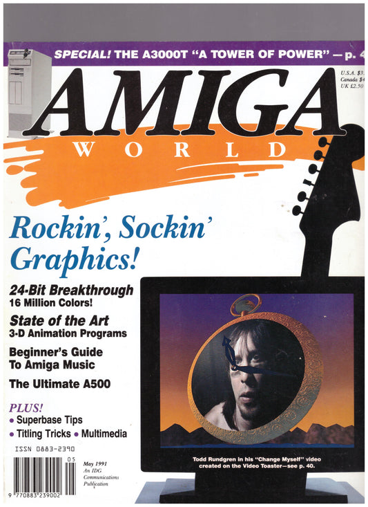 Amiga World Vol 7 Num 5 May 1991 Magazine