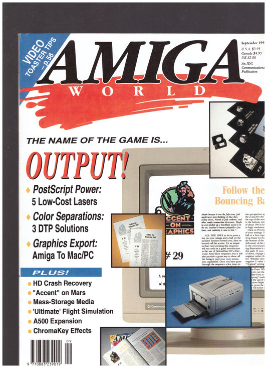 Amiga World Vol 7 Num 9 Sep 1991 Magazine