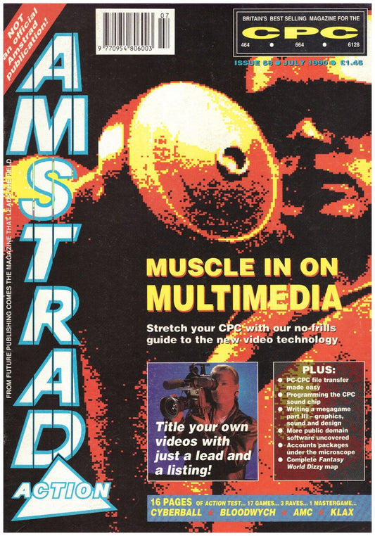 Amstrad Action Issue 58/July 1990 Magazine