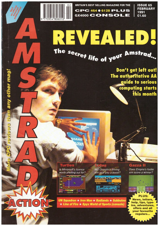 Amstrad Action Issue 65/February 1991 Magazine