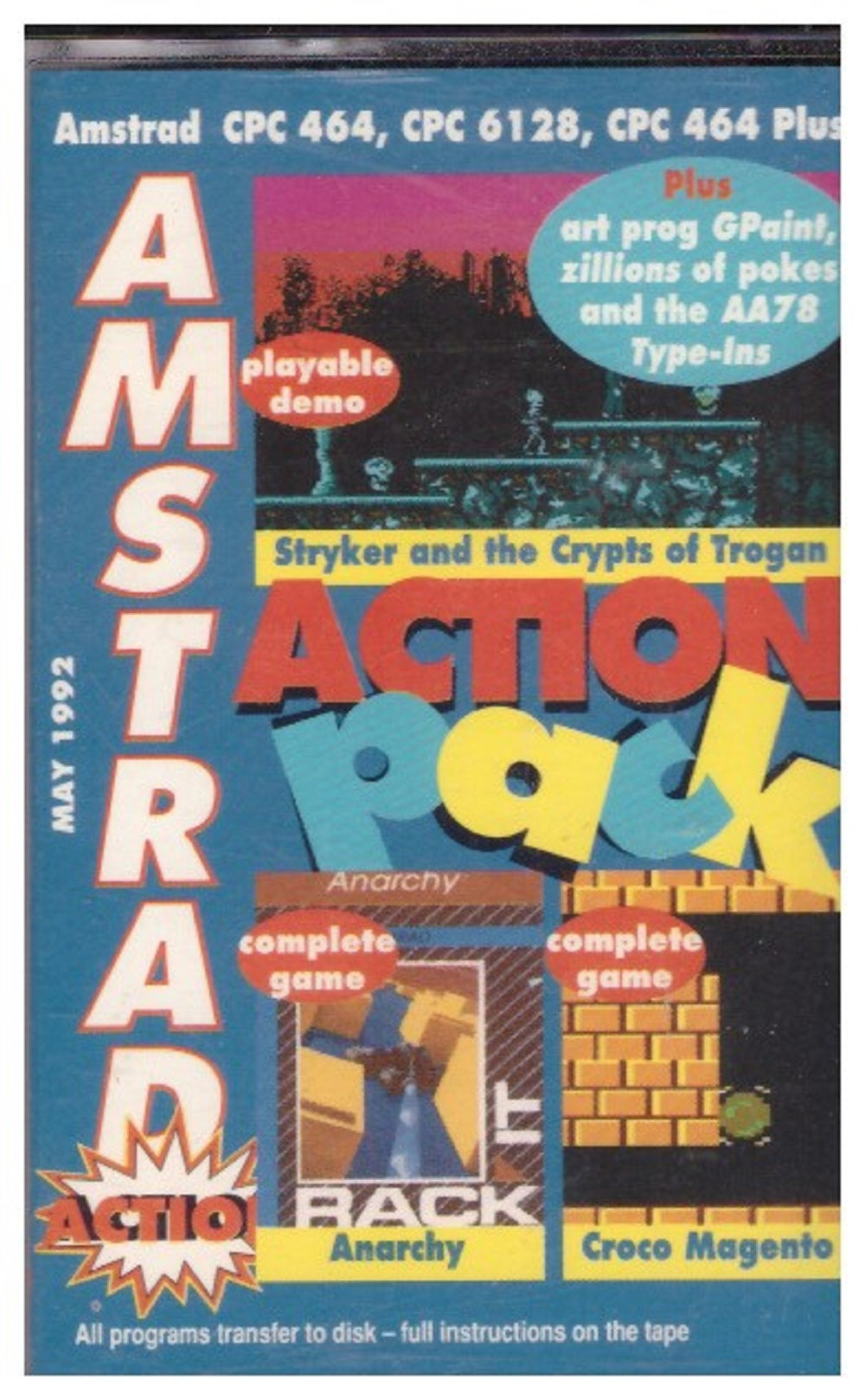 Amstrad Action Issue 80/May 1992 Magazine & Covertape