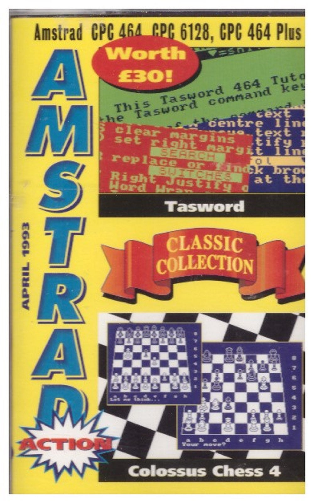 Amstrad Action Issue 91/April 1993 Magazine & Covertape