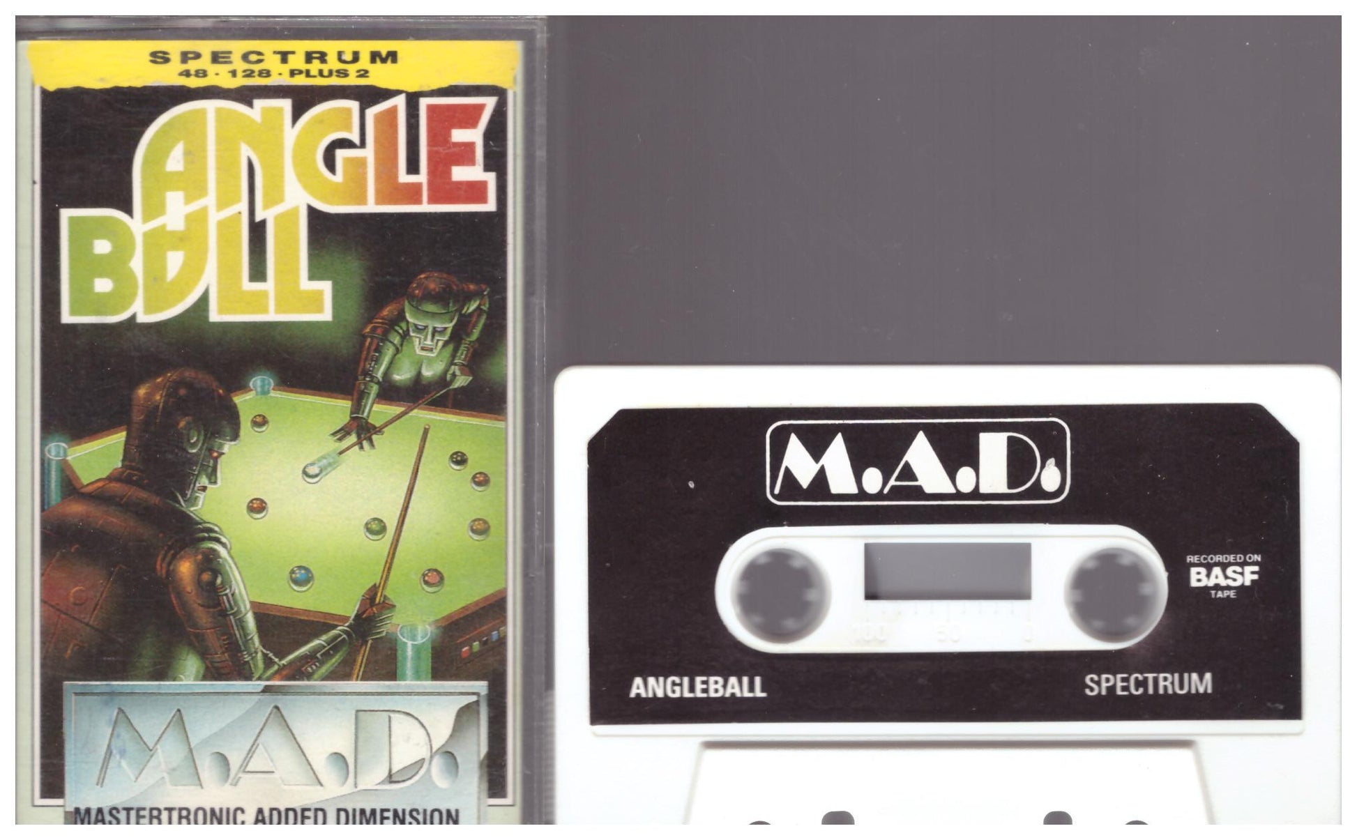 Angle Ball for ZX Spectrum from Mastertronic (IS 0204)