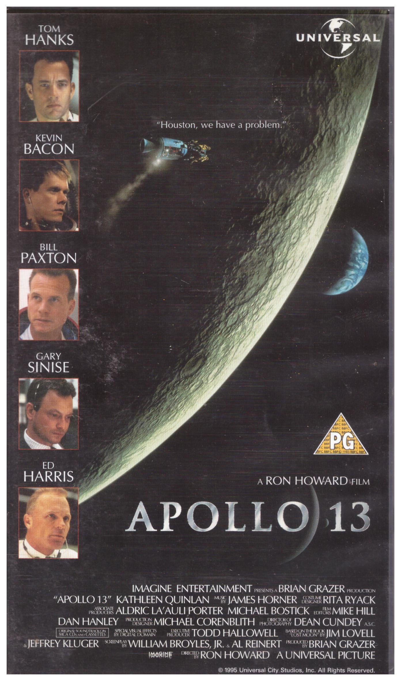 Apollo 13 VHS from Universal (044 3543)