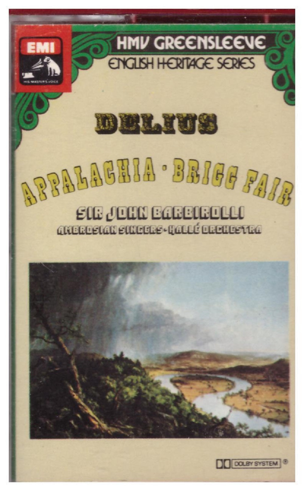 Delius: Appalachia - Brigg Fair from EMI on Cassette (TC-ESD 7099)