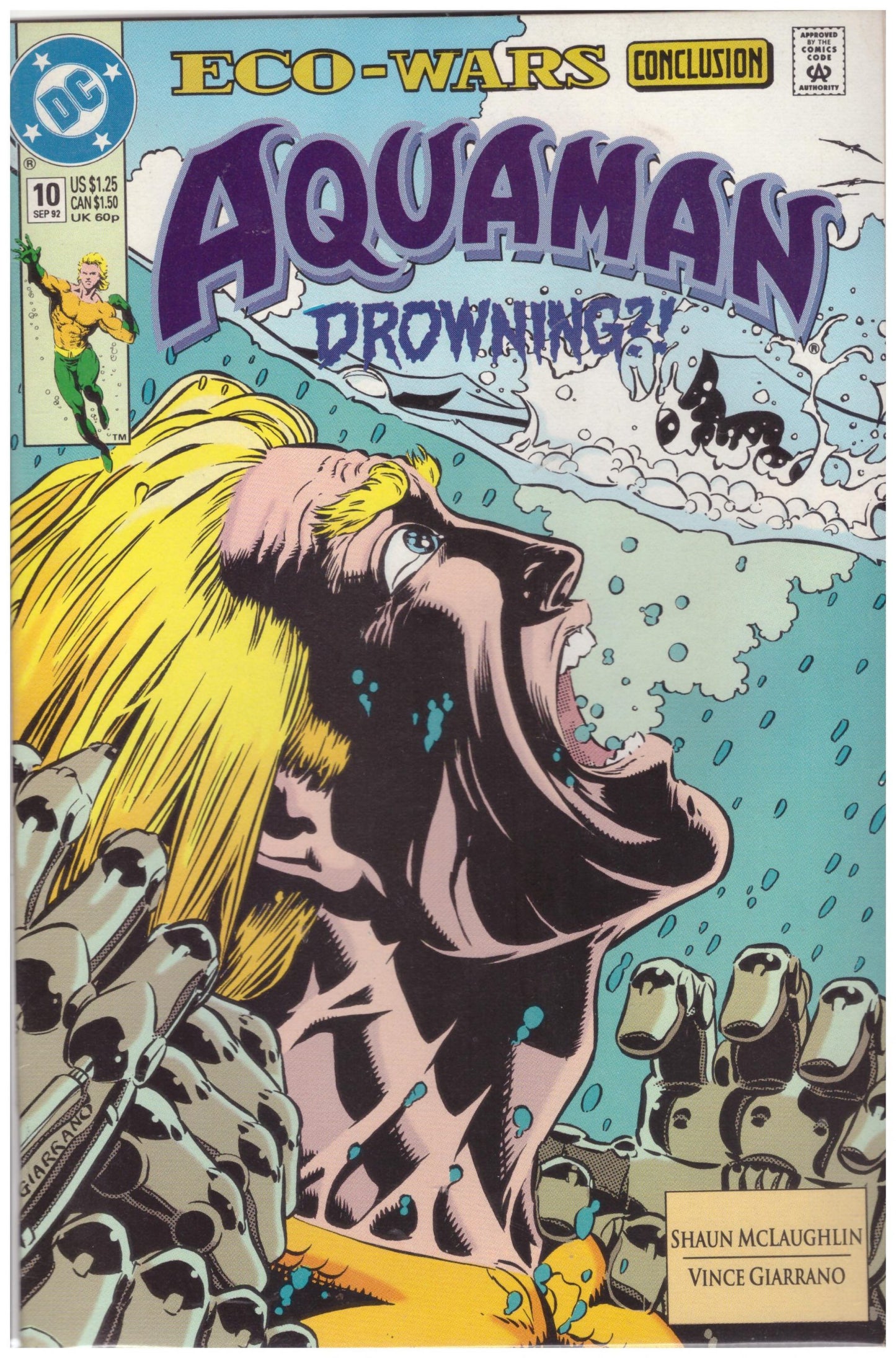 Aquaman #10 comic, DC Comics Aquaman issue, King of Atlantis comic book, Aquaman adventures, collectible superhero comic