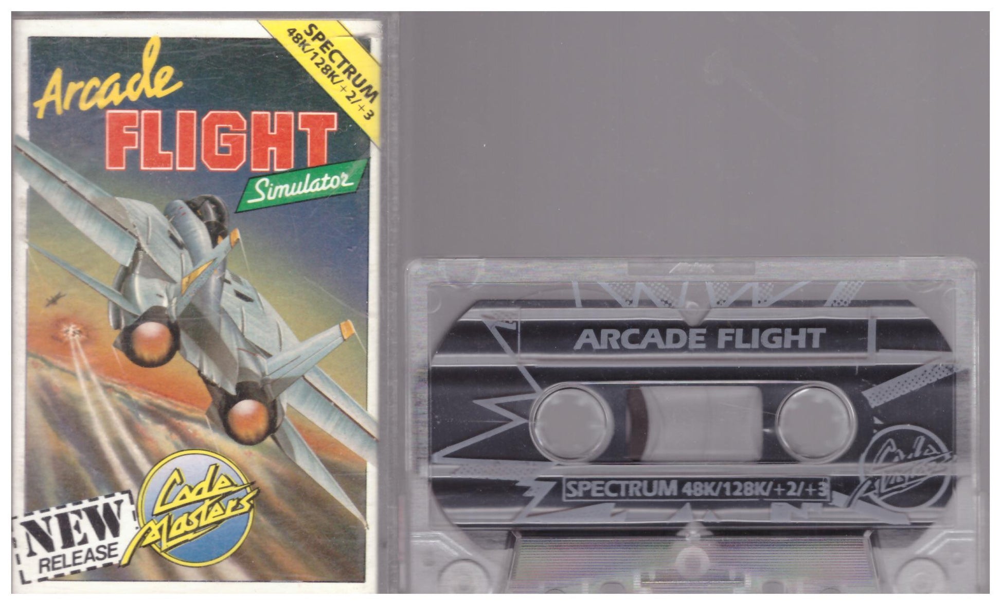 Arcade Flight Simulator for ZX Spectrum from Codemasters (2142)