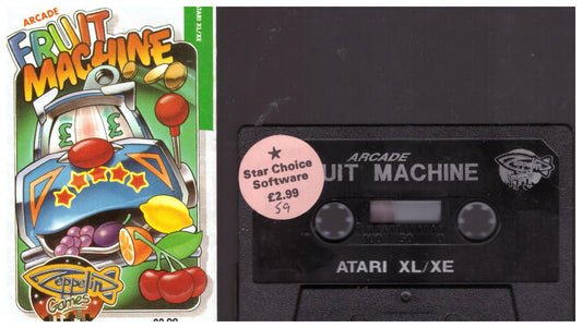 Arcade Fruit Machine for Atari 8-Bit Computers from Zeppelin Games (F220)