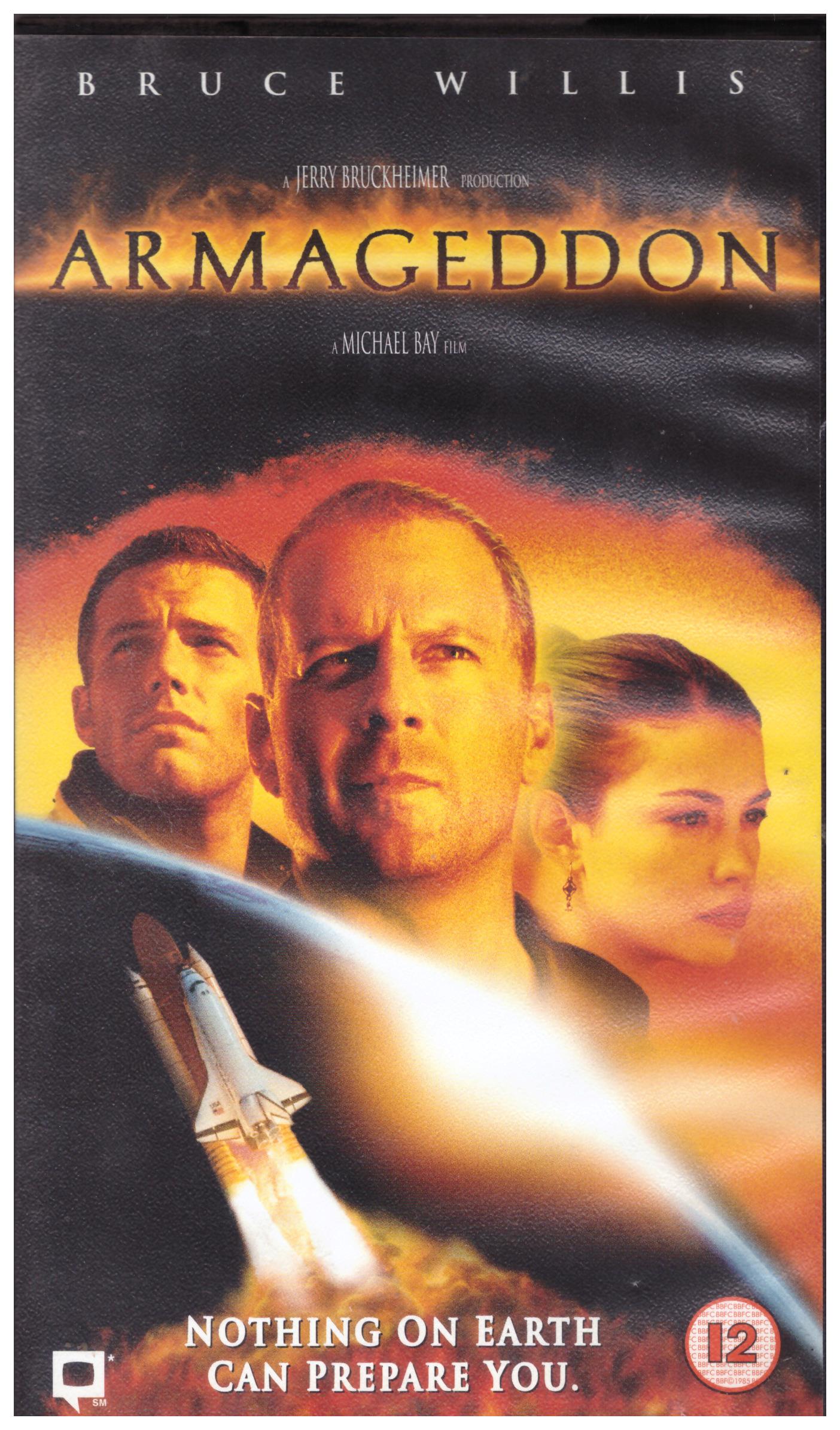 Armageddon VHS from Touchstone Home Video (D610119)