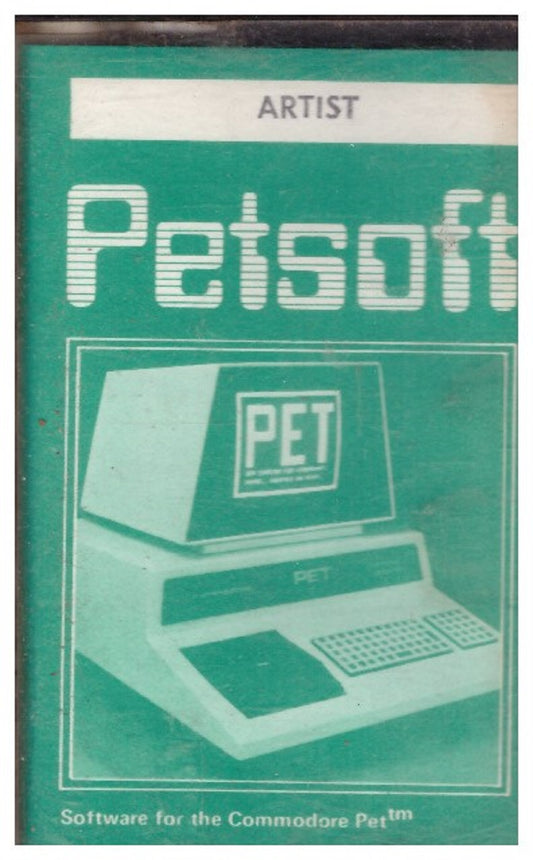 Artist for Commodore PET from Petsoft