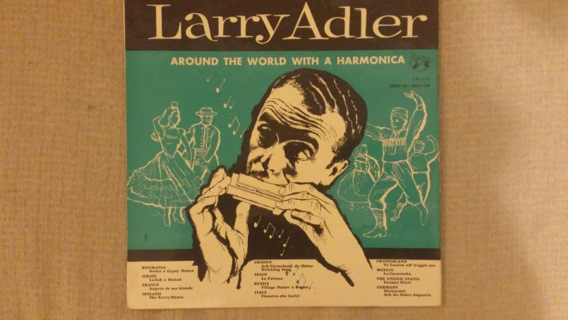 Around The World With A Harmonica by Larry Adler from Concert Hall Record Club